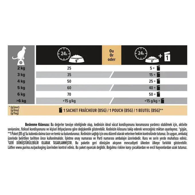 Pro Plan Renal Plus Sterilised Somonlu Kısırlaştırılmış Yetişkin Kedi Maması 3 Kg